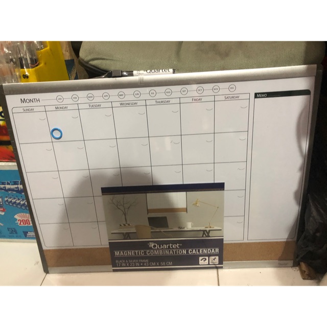 

Papan schedule board planner quartet besar 17 x 23 inch