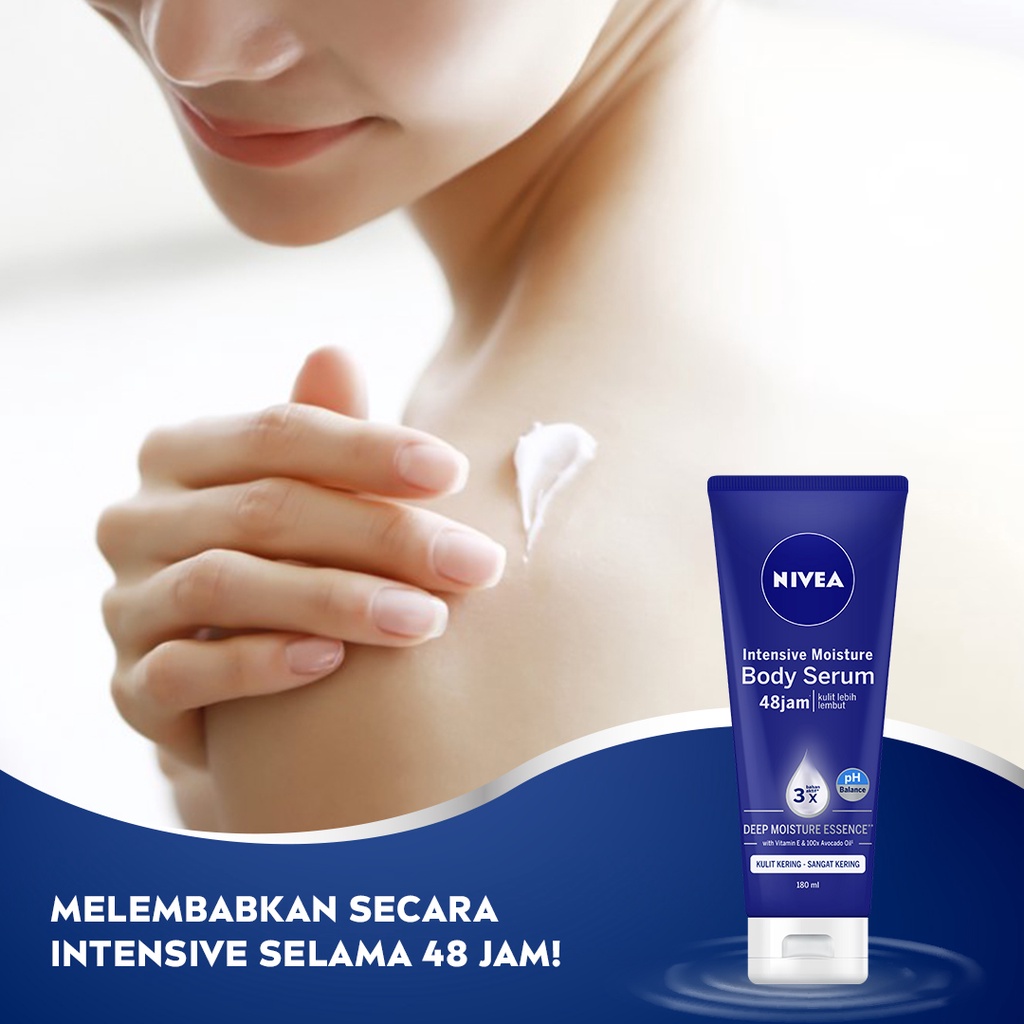 NIVEA Body Intensive Serum 180mL Triplepack