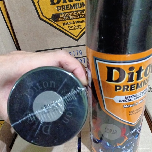 DITON Premium Pilok Pilox VG 9815* Silver Grey (9815) Warna GUN METAL 400cc