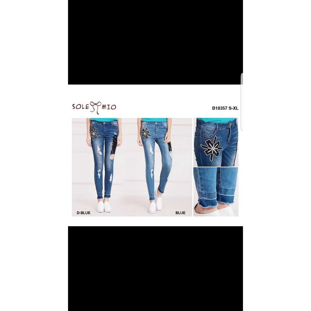 Celana Jeans Solemio B18357