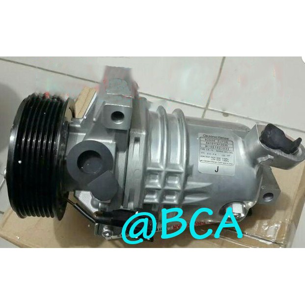 COMPRESSOR KOMPRESOR AC MOBIL Nissan Grand Livina Lengkap Tinggal Pasang Merk Calsonic ORIGINAL