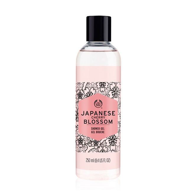 The Body Shop Japanese Cherry Blossom Shower Gel 250ml 100%ORI