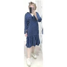 Dress Monki Shirt Stripe Dress Original Branded