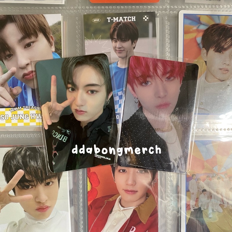 TREASURE THE SECOND STEP CHAPTER ONE ALBUM JUNGHWAN PHOTOCARD JIKJIN LD OFFLINE THESAMEE KTOWN DIGIP