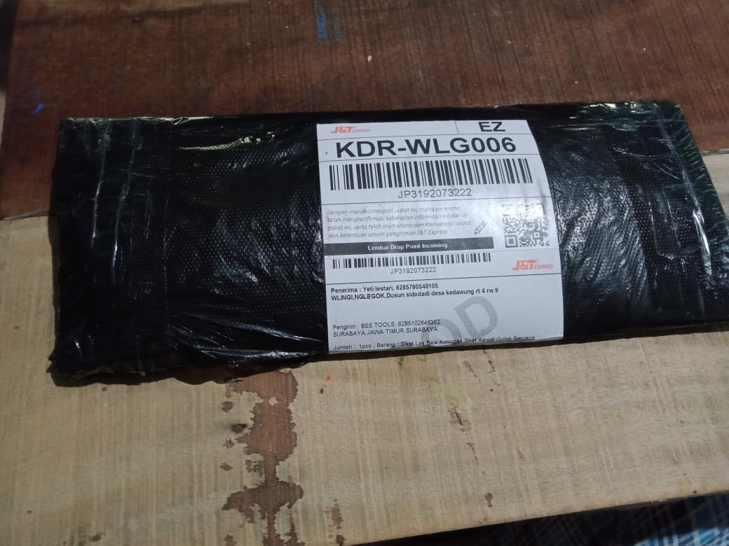 Sikat Las Baja Kuningan Sikat Kawat Golok Bengkok Gagang Plastik