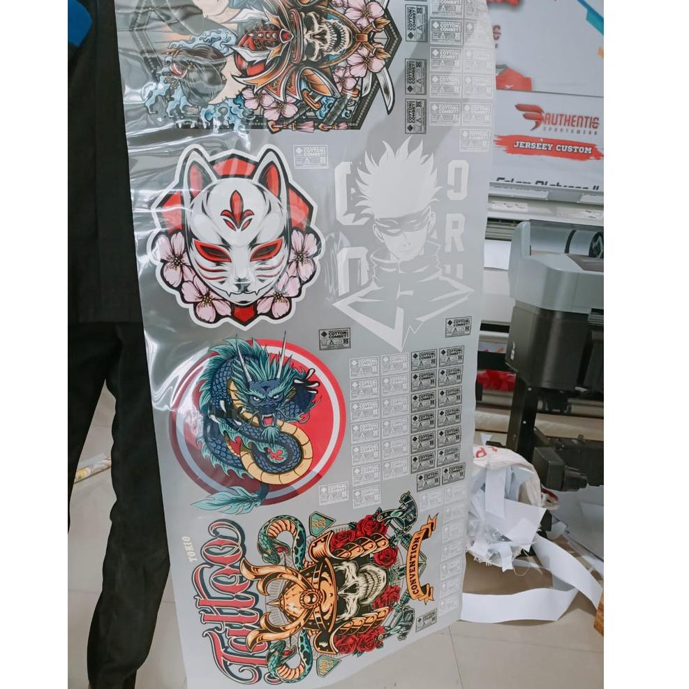 

Diskon Spesial //92a<> SABLON DTF SIAP PRESS A4, A3, DAN METERAN