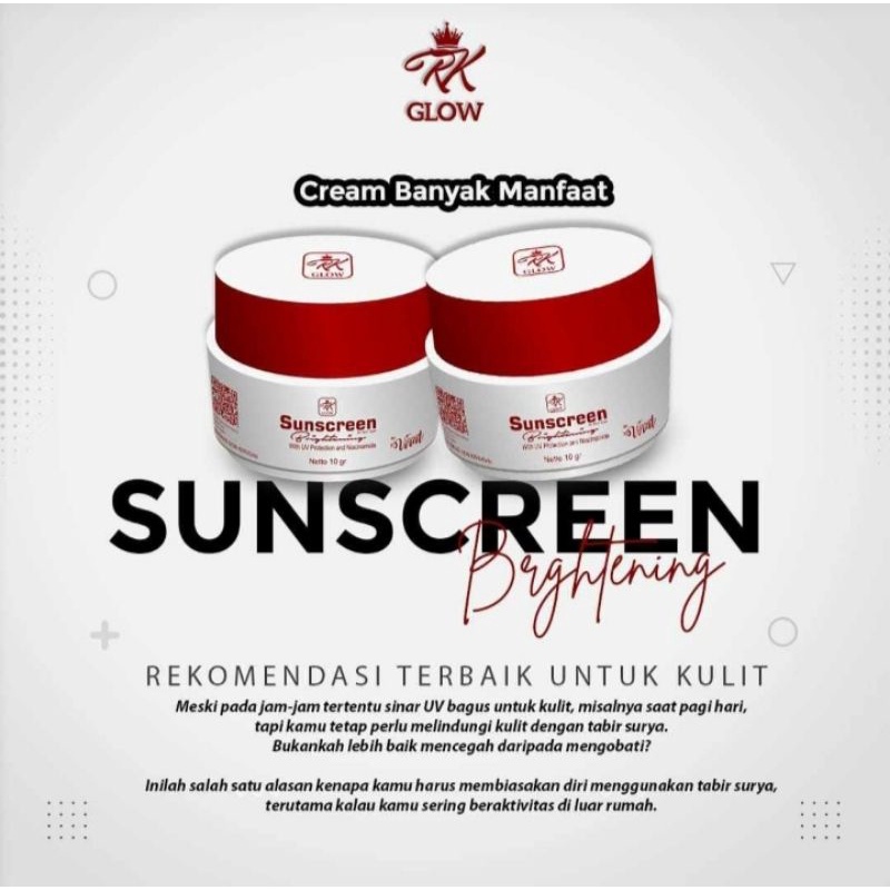 Sunscreen // Brightening Kosmetik Viral by RK