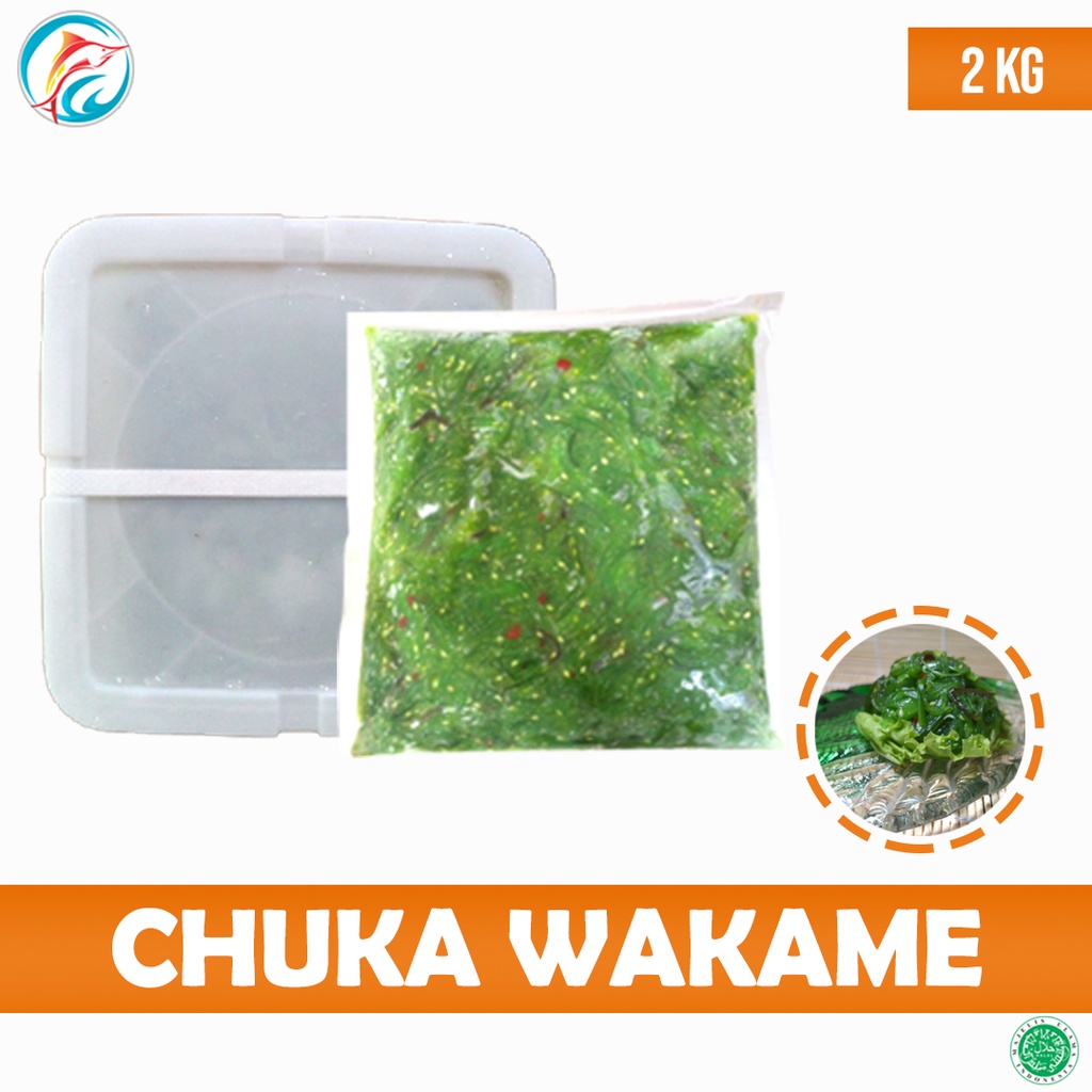 

Chuka Wakame 2kg Salad Rumput Laut | Seaweed Seasoned Salad