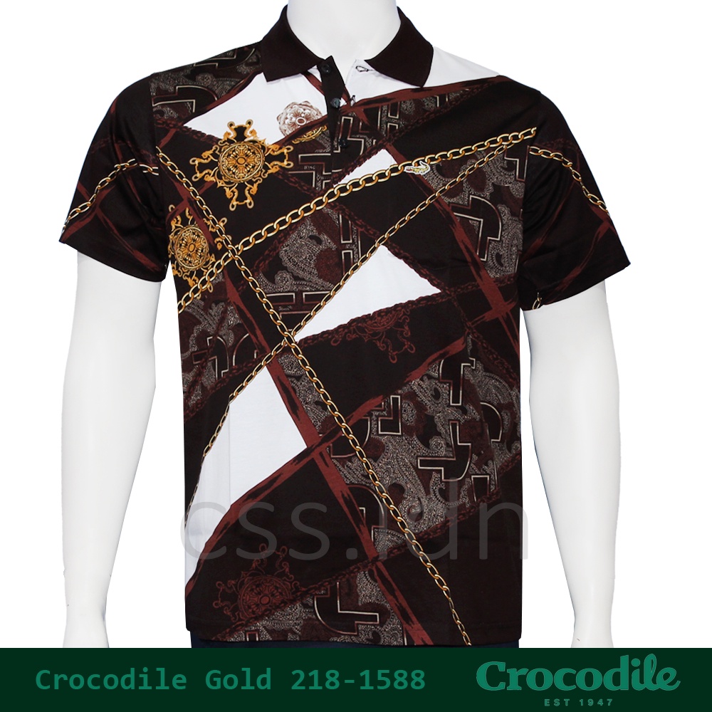 Kaos Kerah Pria Crocodile Gold 218-1588