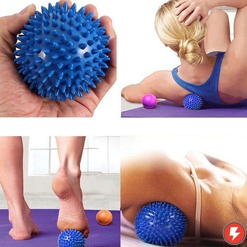 Flashmart Bola Pijat PVC Spiky Massage Ball Sport FItness