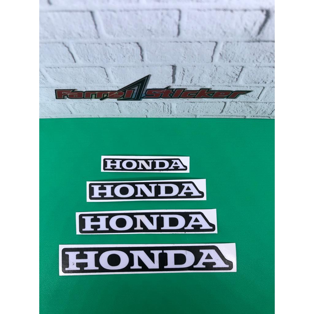 stiker sticker HONDA kecil