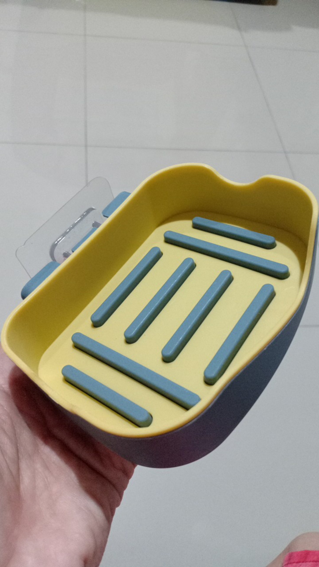 Jmall Tempat Sabun Batang Tempel Dinding Magic Hook Holder Kamar Mandi Kuat Tebal