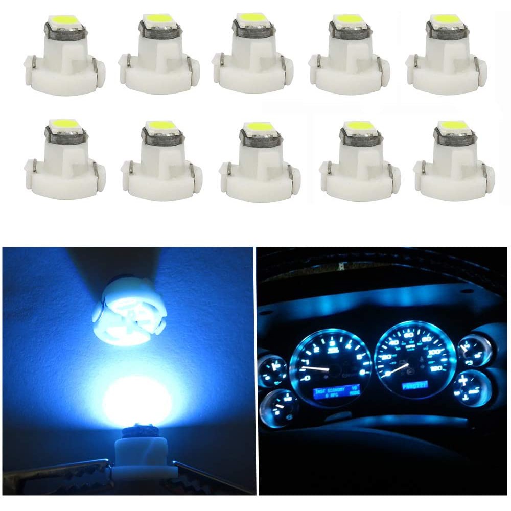 Lampu LED Dashboard Speedometer Mobil Panel T3 T4.2 T4.7 High Power 3030  Neo Wedge 1 SMD