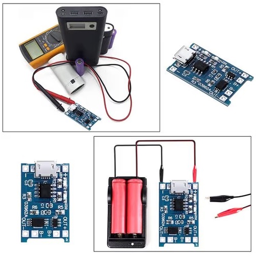 Kit Charger Lithium 5V 1A + Protection ( Micro USB / Microusb ) BB-20