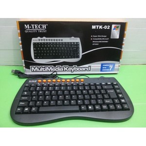 Keyboard M-tech Usb Mini Multimedia Mtk-02