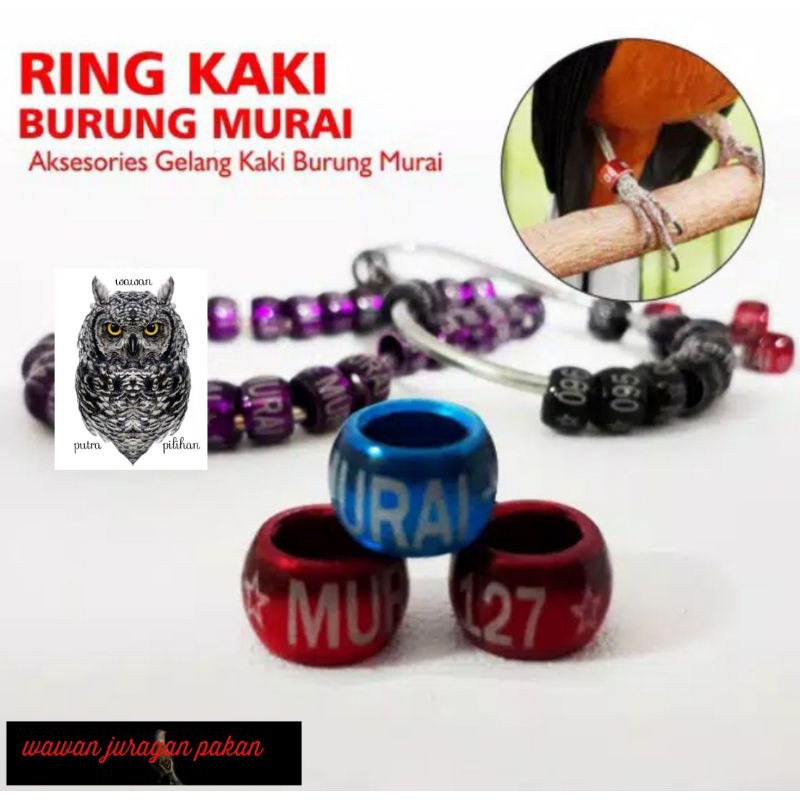 Ring Kaki Burung MURAI