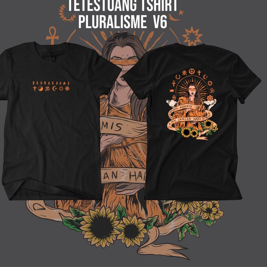Keluaran Terbaru.. Tetestuang Pluralisme Vol 6 | Kaos Pluralisme | Tolerance Beragama