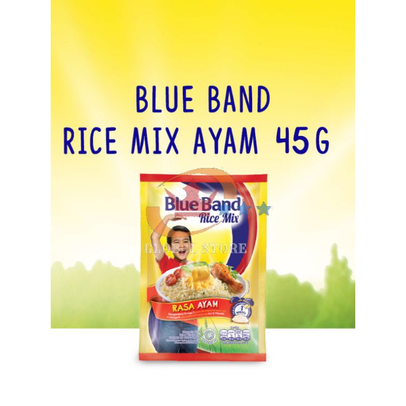 Blue band cake and cookies / blue band rice mix bbq /ayam