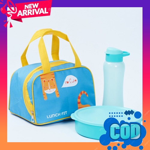 Kotak Makan Anak Tempat Bekal Plastik Anti Tumpah Tahan Panas Sekolah Tk Sd Smp Motif Karakter Kartu