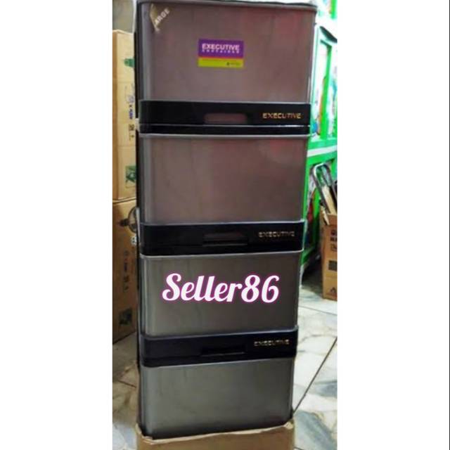 LACI PLASTIK MURAH LACI CONTAINER SERBAGUN 4 SUSUN