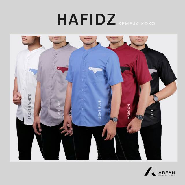 ARFAN - HAFIDZ KOKO/KEMKO DEWASA/BAJU KERJA/KEMEJA POLOS/KEMEJA KERJA/KOKO TOYOBO