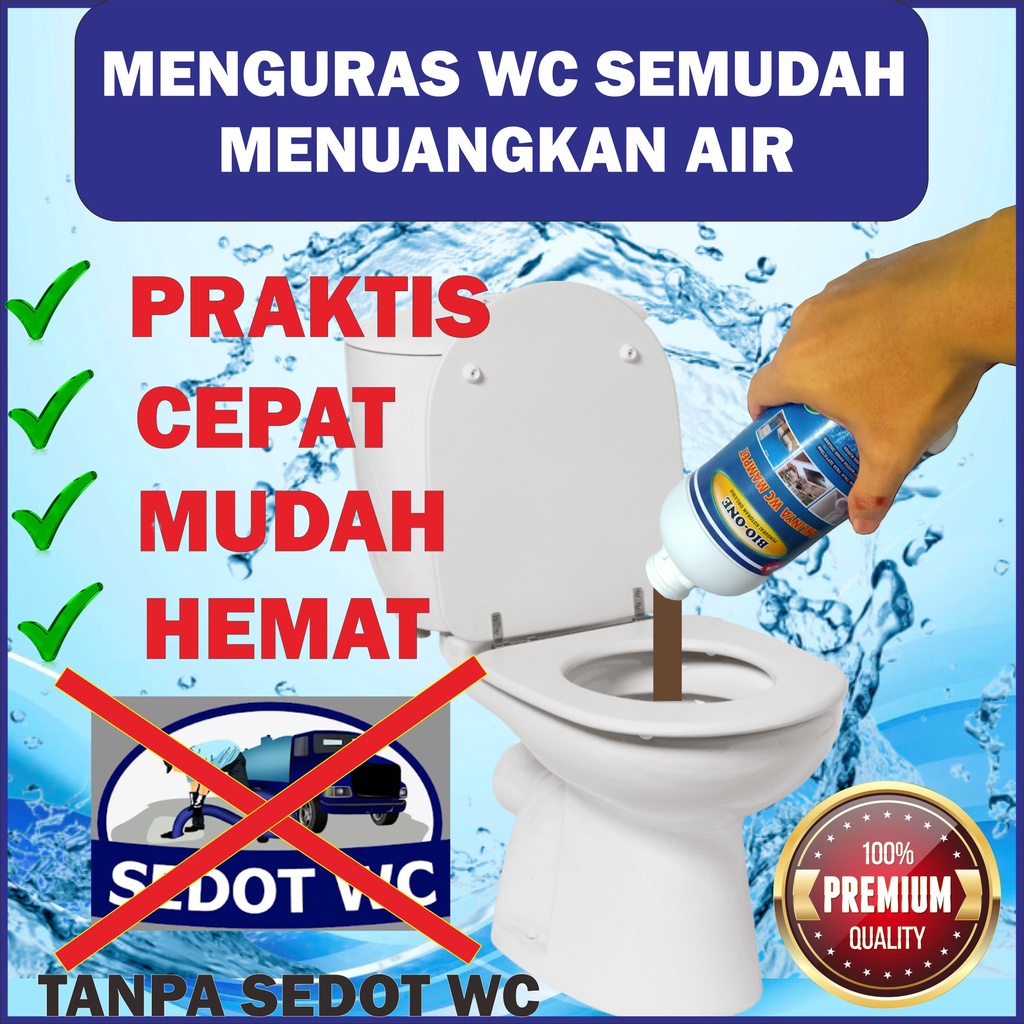 Obat Penguras septic tank penuh WC MAMPET/BAU TERBAIK-BIO ONE SOLUSINYA