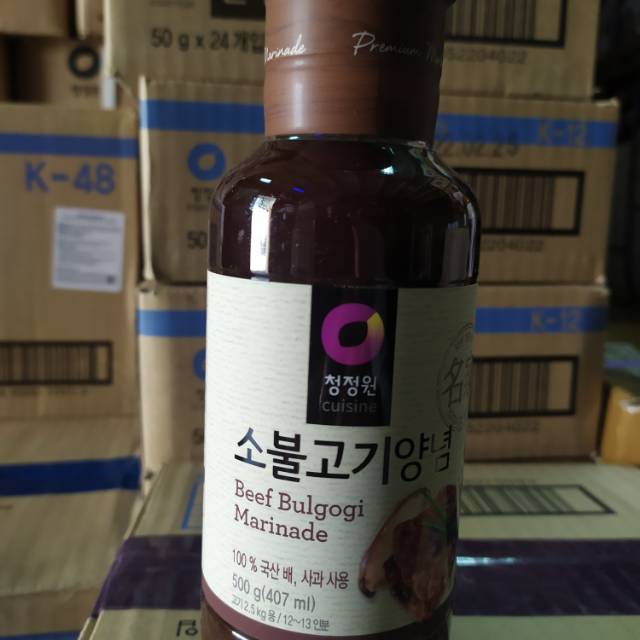

Bumbu bulgogi chung jung one 500gr
