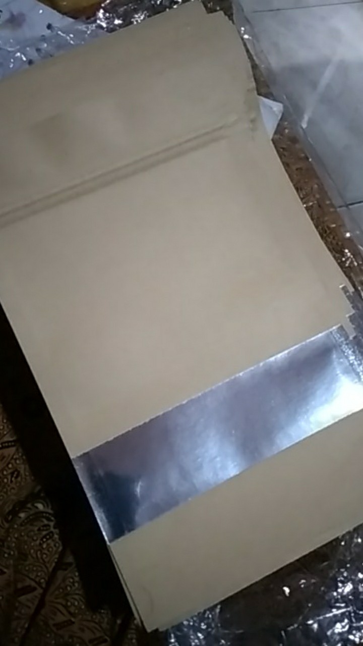 Standing Pouch Paper Alumunium Foil 14x22 Window Kraft Alu Transparan With Zipper