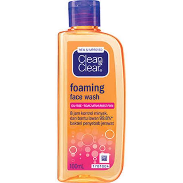 Clean &amp; clear face wash 100ml