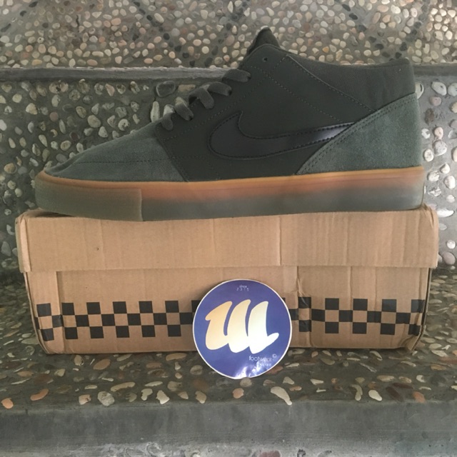 Nike SB Portmore Mid Green Gum