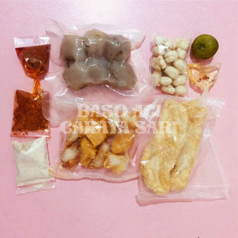 

BASO ACI "CAHAYA SARI" - baso kekinian nikmat mantap