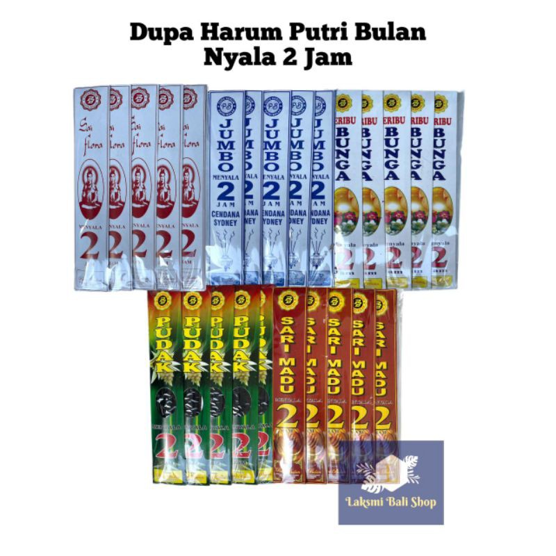 Hio Dupa Harum Putri Bulan Jumbo Nyala 2jam