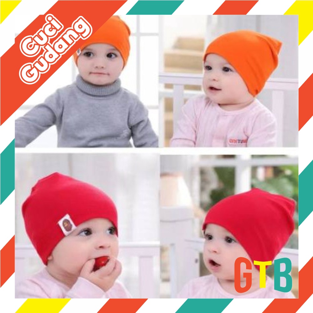 ❤GTB❤ R312 TOPI KUPLUK BAYI / TOPI ANAK UNISEX LUCU