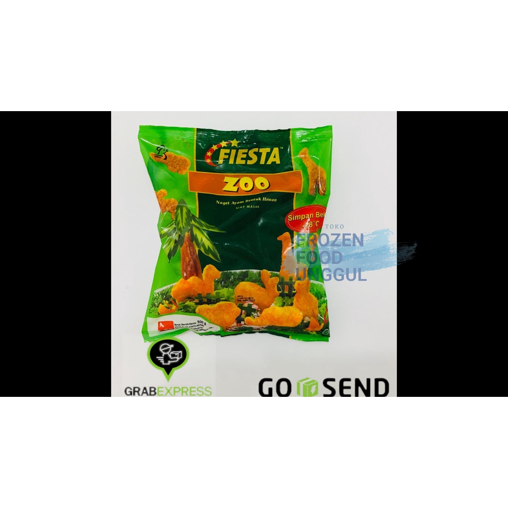 

(BEKASI) Fiesta Nugget Zoo 500gr