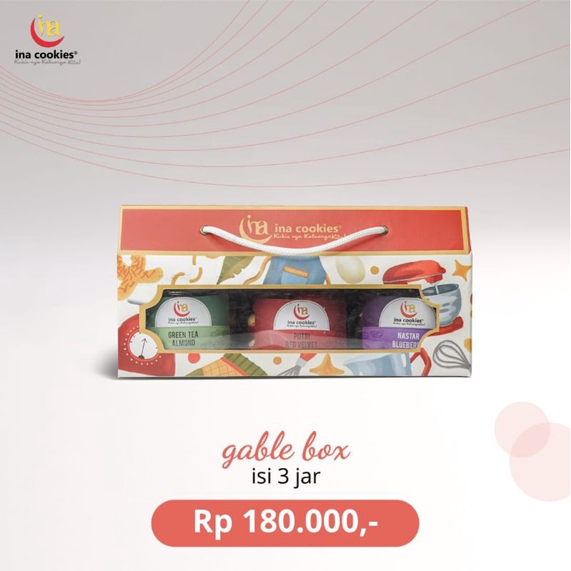 

Promo 7.7 hampers jar inacookies isi 3