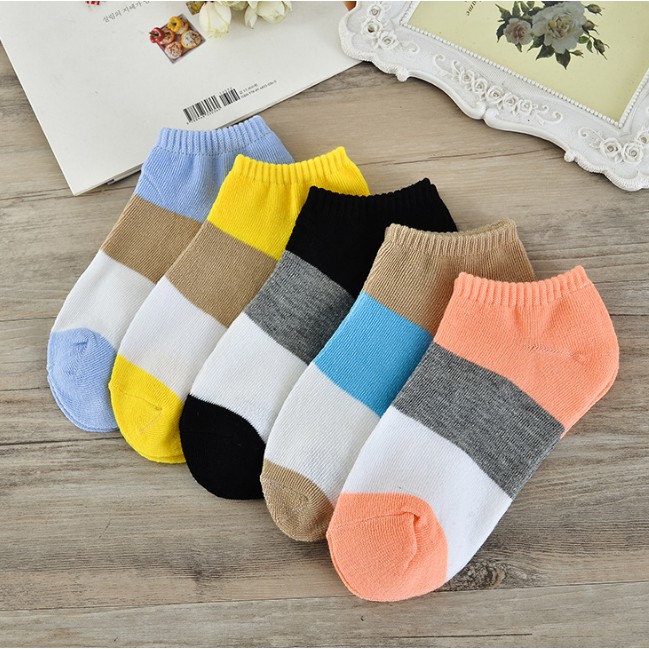 OSM JKT K272 Kaos Kaki Ankle Cute / Kaos Kaki Semata Kaki / Socks / Short Socks / Kaos Kaki Motif-3 WARNA