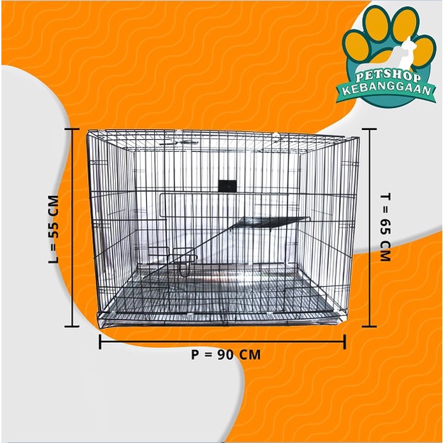 KANDANG 04 LOKAL ( UKURAN 90CM) KANDANG KUCING
