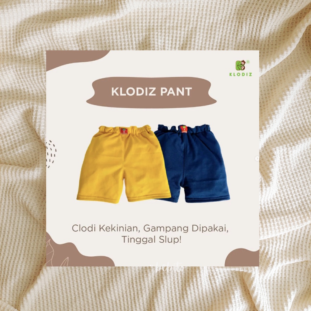 KLODIZ PANT Clodi Celana Popok Kain Praktis | BEBITO