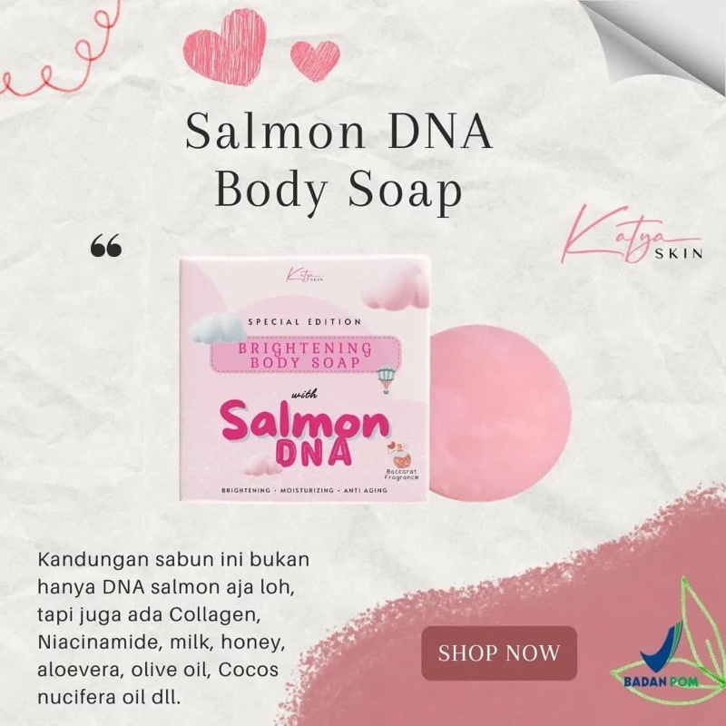 DNA SALMON BRIGHTENING BODY SOAP