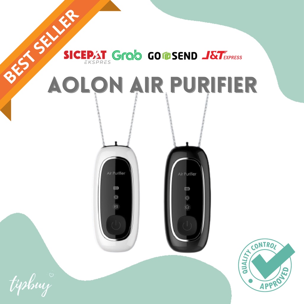 AOLON Air Purifier Necklace Portable / Kalung Penjernih Udara