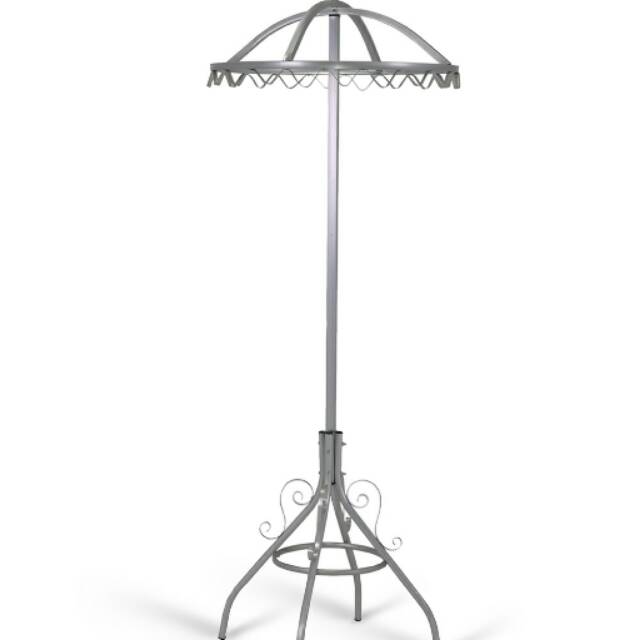 Capstock baju aluminium/capstok jepang/hanger baju