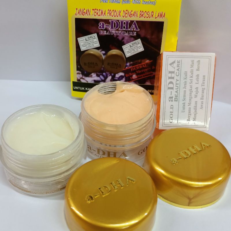 paket 3in1 dha // cream a dha gold super timbul original