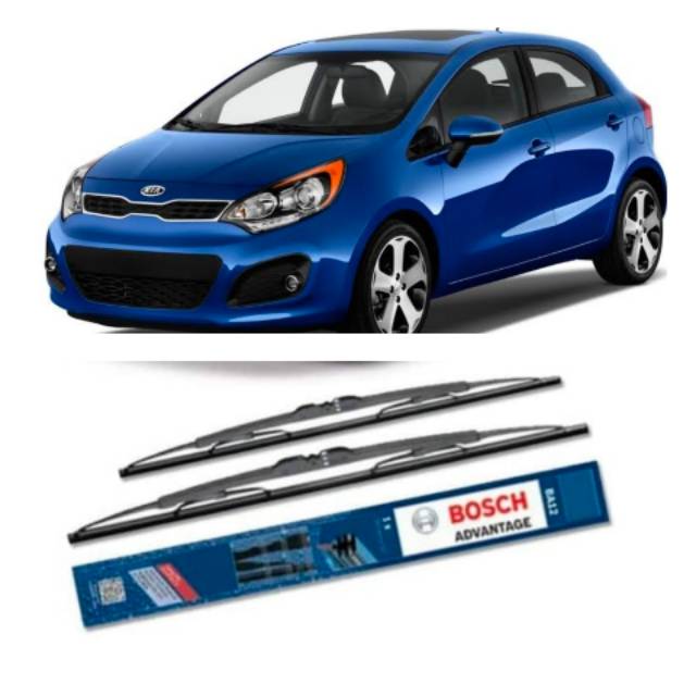 Wiper Kia Rio Bosch Advantage 24-16 inch | Shopee Indonesia