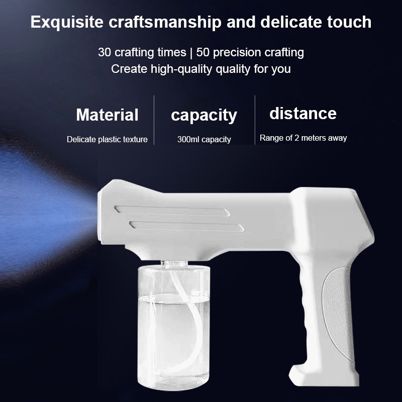 TERLARIS Nano Spray Disinfection Gun Wireless Q7-1 KlikVape BISA GOSEND/GRAB INSTANT