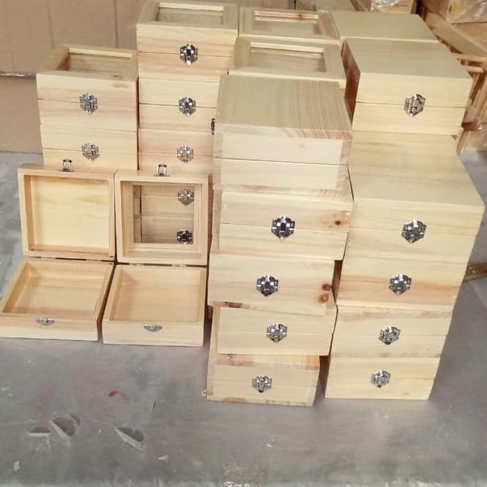 Kotak Perhiasan Kayu / Wooden Box / Kotak Penyimpanan / Kotak Kayu