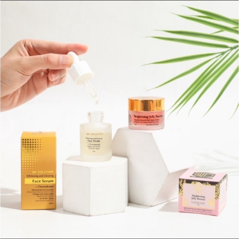 PAKET SERUM GLOWING DAN JELLY BOOSTER WF SOLUTION