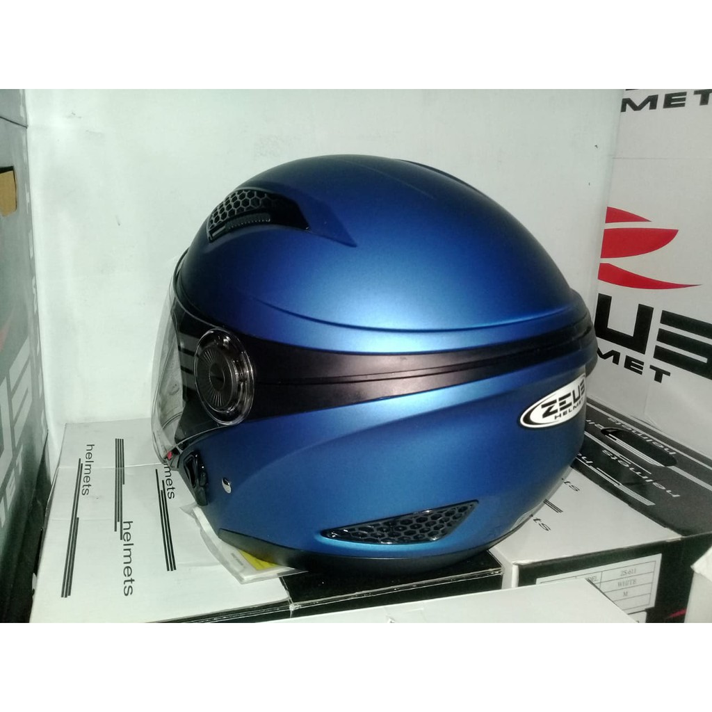 HELM ZEUS ZS-610 SOLID - MATT BLUE