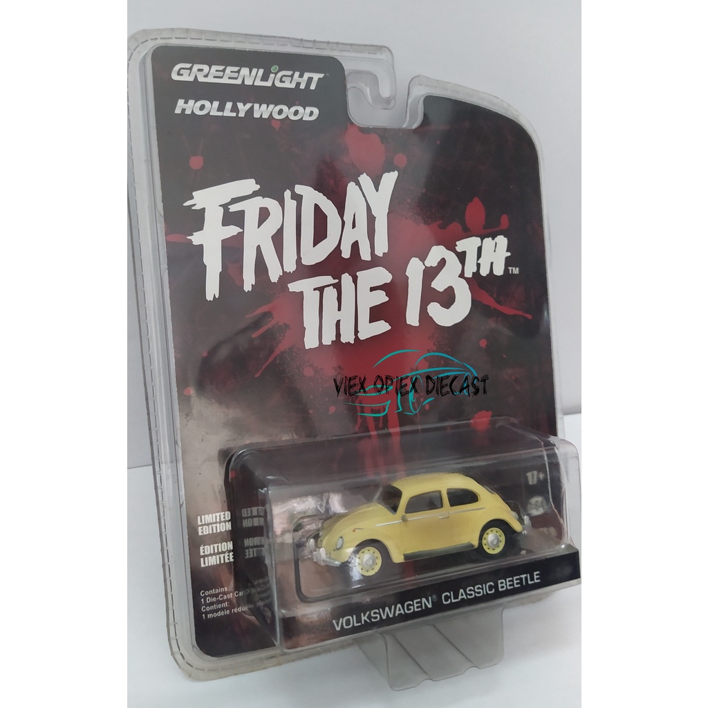 Greenlight Friday 13th Volk Wagen Classic Beetle