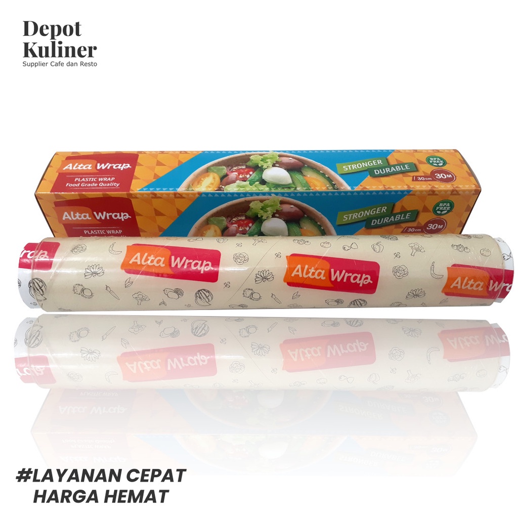 Plastic Wrap Alta 30cm 30 M Wrapping Plastik