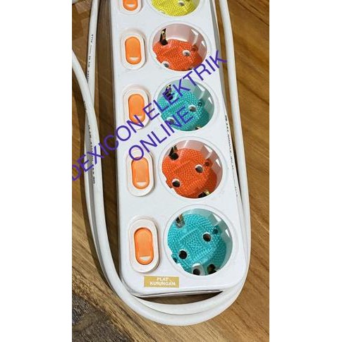 ← Stop kontak/multipro 5 Lubang/terminal colokan listrik/colokan listrik/sambungan colokan listrik ☪